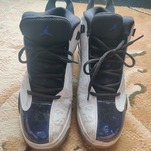 Men’s Nike Air Jordan Dub Zero 311046-106 White Concord Sneakers